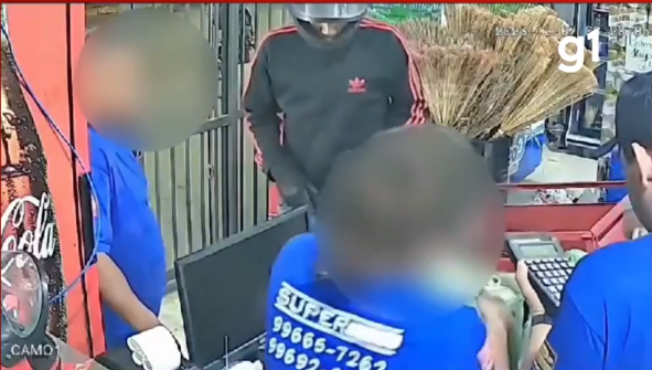Suspeito rende proprietário e rouba supermercado em MT